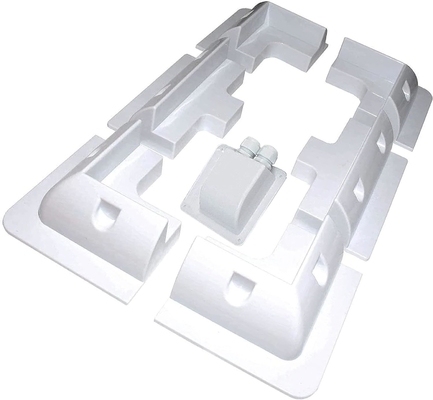 Des supports ABS pour l'installation de panneaux solaires sur des caravanes automobiles RV 7PCS Blanc Noir