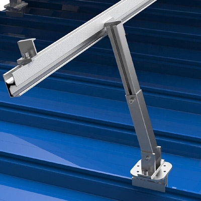 Réglable de l'angle du panneau solaire support de montage pour le mur et le toit plat Neige charge 1,5KN/m2