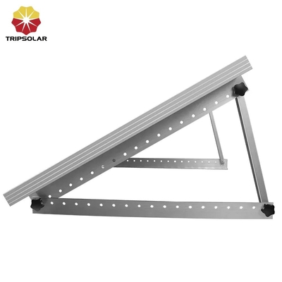 Module solaire Applicable Des supports triangulaires photovoltaïques réglables pour l'installation en plein champ