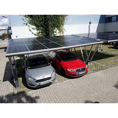 Garage de stationnement solaire en aluminium de 5 kW préassemblé