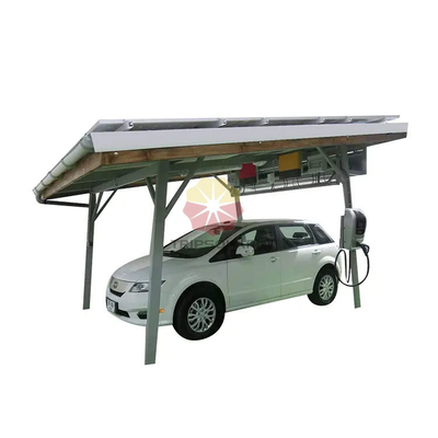 1.4KN/m2 Charge de neige et 60m/s Charge du vent Structure en aluminium pour le montage de parking solaire