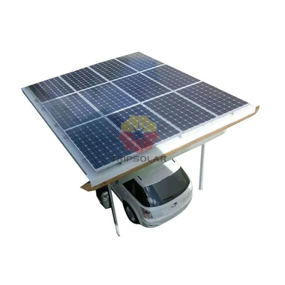 1.4KN/m2 Charge de neige et 60m/s Charge du vent Structure en aluminium pour le montage de parking solaire