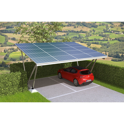 Système de montage solaire de carport avec finition anodisée