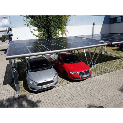 Système de montage solaire de carport avec finition anodisée