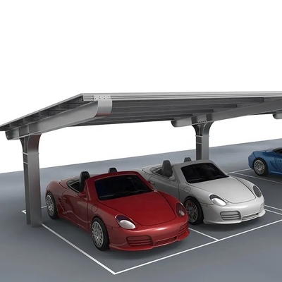Q235 Structures de parking solaire en acier avec certification CE et charge de neige de 1,4KN/m2