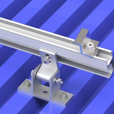 Structure de support de support pour panneau photovoltaïque à cadre en aluminium certifié ISO9001/CE à long terme