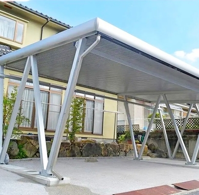 Système de structure de stationnement en aluminium pour la maison