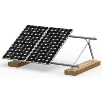 Système de montage au sol pour l'installation de panneaux solaires photovoltaïques anodisés pour une efficacité maximale