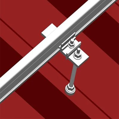 Boulons de suspension en aluminium en acier inoxydable 304 à fils de bois pour le montage solaire à bon escient