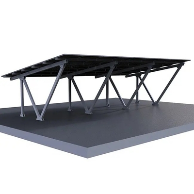 Slipper ou personnalisation AL6005-T5 Carport solaire avec panneaux