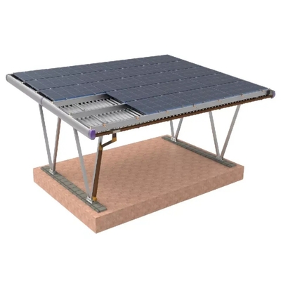 Slipper ou personnalisation AL6005-T5 Carport solaire avec panneaux