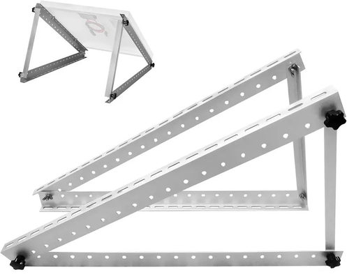 Des supports solaires à inclinaison réglable de longue durée pour les toits en métal