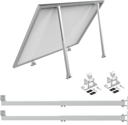Support de panneau solaire anodisé de longueur personnalisée pour une solution de montage de toit plat et de mur