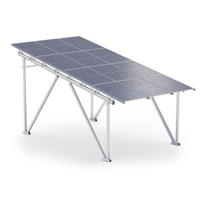 Kit de montage de carport solaire en aluminium pour la charge éolienne 60 m/s Système de connecteur de canopée solaire