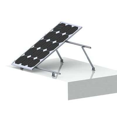 Étagère solaire réglable à jambe arrière à jambe avant pour l'efficacité de l'installation de panneaux solaires photovoltaïques