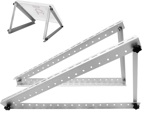 Des supports de montage sur le toit de panneaux solaires réglables en triangle avec support d'installation facile