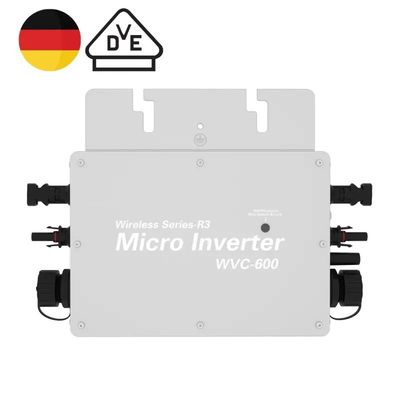 Micro-onduleur pour réseau 12 AC 110V/120V WIFI/RS485 Communication 95% d'efficacité