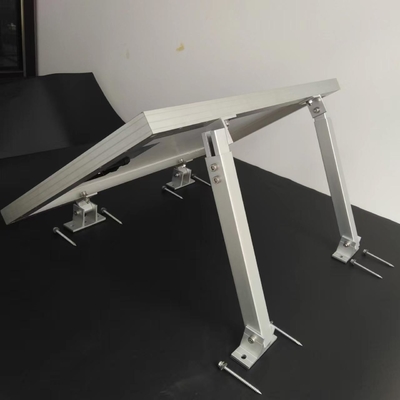 AL6005-T5 Support de montage de panneau solaire avec angle réglable et charge de neige de 1,5KN/m2