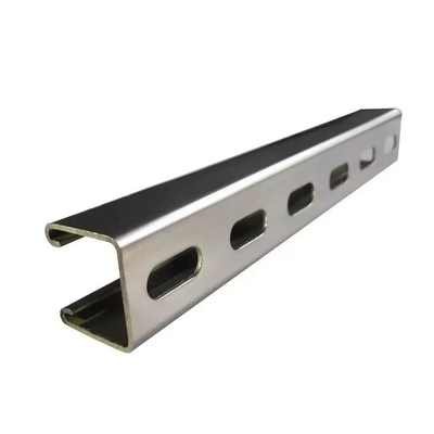 Vente directe de rails de montage de panneaux solaires en argent naturel pour modules à cadre ou sans cadre