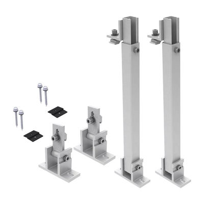 Système de support solaire réglable au sol pour la charge de neige 1,5KN/m2