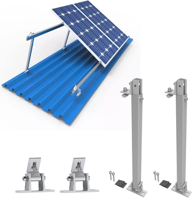 Système de support solaire réglable au sol pour la charge de neige 1,5KN/m2