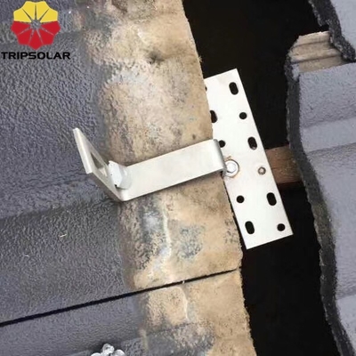 Système de montage de panneaux solaires pour structure photovoltaïque