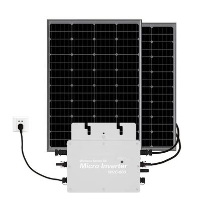 Conception compacte 120V 230V PV Système de liaison de réseau solaire micro-onduleur avec protection IP65