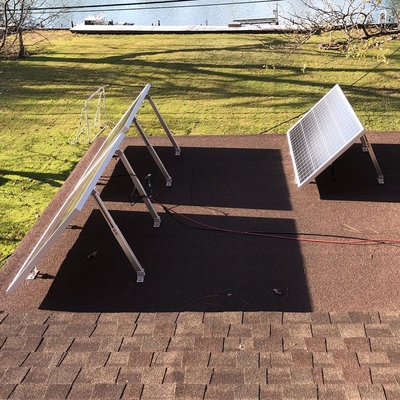 Durée de vie du panneau solaire en aluminium réglable pour une performance maximale