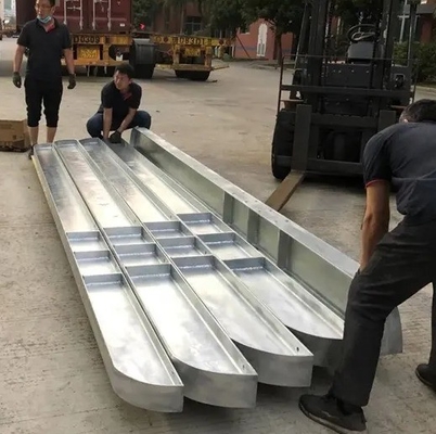 Système d'acier solaire anodisé Q235 pour le marché
