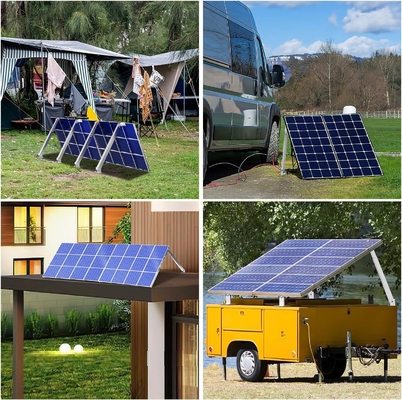 Support d'angle réglable pour le montage de panneaux solaires sur un toit en tuiles et une charge de vent de 60 M/s