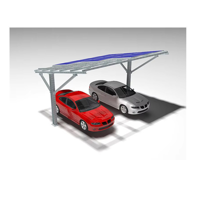 Parcs industriels Panneau solaire Structure du parking personnalisée pour les besoins du client