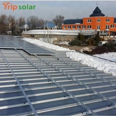 Des supports de montage de panneaux solaires pour toits en métal avec certificat ISO9001/CE/AS/NZS 1170/TUV