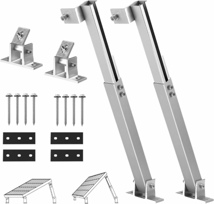 Support de montage de panneau solaire en aluminium pour une installation rapide sur un toit plat en tuiles