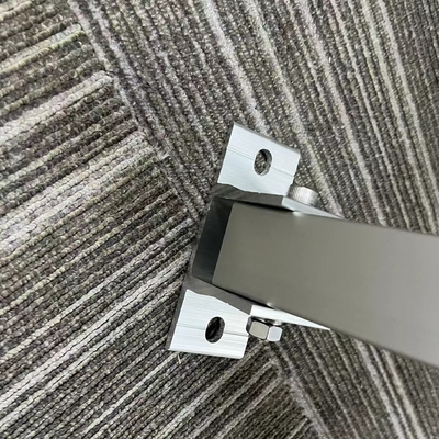 Support d'aluminium à jambe avant et à jambe arrière réglable pour l'installation de panneaux solaires photovoltaïques
