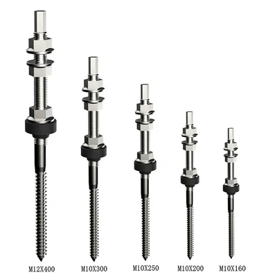 Boulons de suspension solaire L pieds Charge de neige 1.4KN/m2 25YRS Durée de vie des boulons de suspension solaire