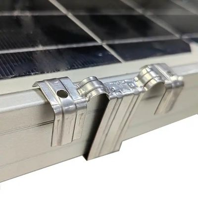 Charge de neige 1,5KN/m2 Charge du vent 60M/s Kit d'énergie solaire personnalisable pour le drainage de l'eau