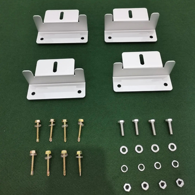 Support en aluminium Z pour le montage de panneaux solaires sur la fonction du système d'énergie RV