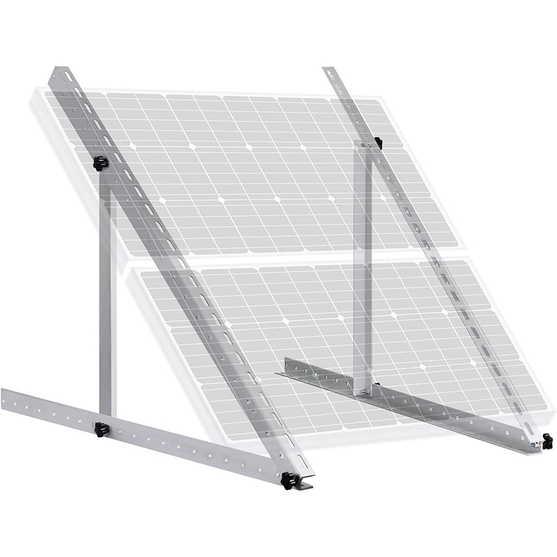 Module solaire Applicable Des supports triangulaires photovoltaïques réglables pour l'installation en plein champ