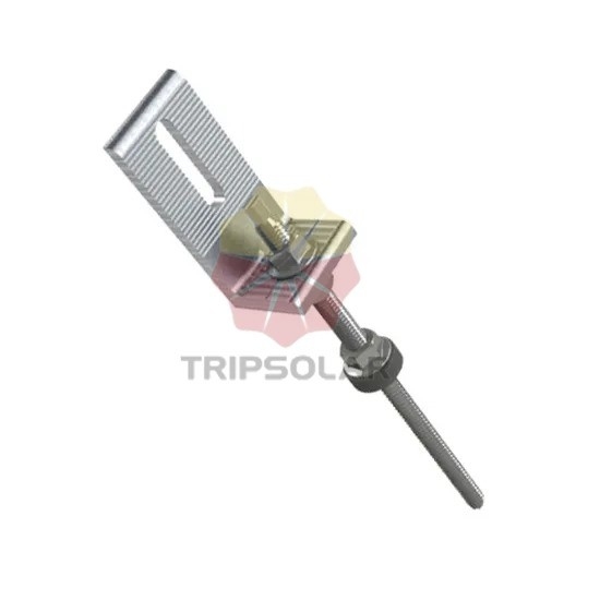 Boulons de suspension de différentes tailles pour la charge de neige 1,4KN/m2 Montage solaire sur les toits en étain