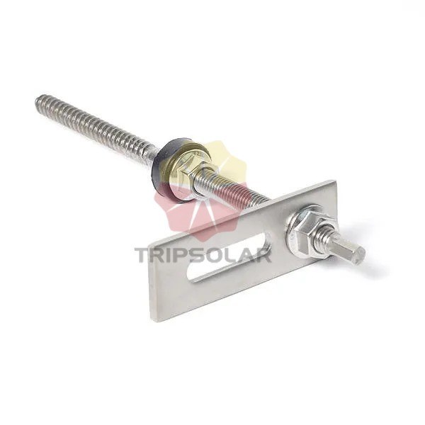 Durée de vie de l'aluminium en acier inoxydable 304 boulons de suspension pour le montage de toits solaires