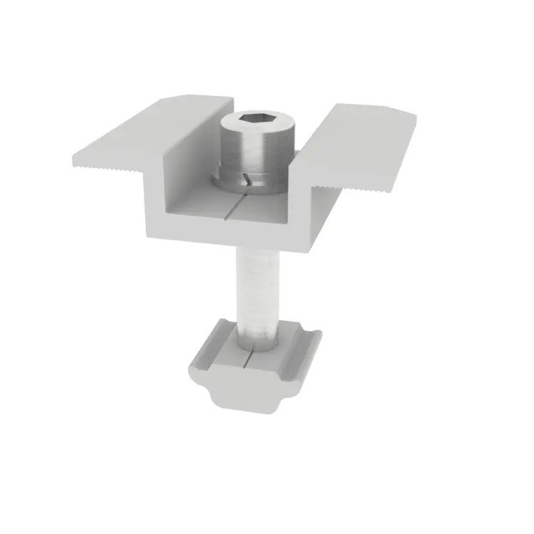 Charge de neige 1.4KN/m2 Serre-clés solaire pour système d'énergie solaire dans le montage de panneaux solaires